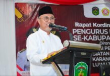 Buka Rakor Ketua Karang Taruna Desa, Bupati : Mari Berkontribusi Tingkatkan Kesejahteraan Masyarakat