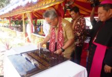 Resmikan Gereja Pusat Katolik, Bupati: Pembuktian dari Semangat Toleransi dan Kerukunan
