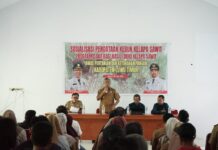 Pemkab Lutim Gelar Sosialisasi Pendataan Kebun Sawit Program Dana Bagi Hasil