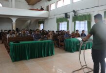 Lepas Kontingen PRPG GKST : Wabup Akbar : Hati-Hati di Jalan