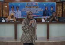 Dibuka Asisten Pemerintahan dan Kesra, Hj. Sufriaty Jadi Narasumber pada Sosialisasi TP4GN