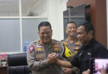 Dirlantas Polda Sulteng Sampaikan Permohonan Maaf kepada Jurnalis di Kota Palu