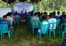 Dihadiri Camat Tomtim, BioWin Lakukan Gerakan Persiapan Lahan Pertanian Ramah Lingkungan di Desa Purwosari