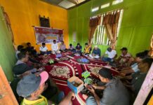 Gelar Jumat Curhat, Polsek Wotu Serap Aspirasi Petani di Lampenai