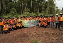 Mahasiswa UHO Studi Lapang Pengelolaan Lahan Pascatambang PT Vale IGP Pomalaa