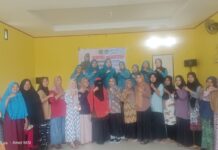 TP PKK Desa Bahari Gelar Rapat Bulanan