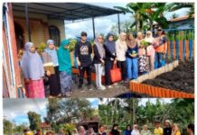 Ketua TP PKK Bone Gandeng Dinas Ketapang Salurkan Bantuan Bibit Warga Selli