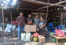 Dinsos Luwu Timur Salurkan Bantuan untuk Pasutri Penyandang Disabilitas Korban Kebakaran Rumah di Mangkutana