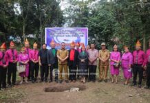 Peletakan Batu Pertama Pembangunan Gedung Ramah Anak Oleh Bupati Morut