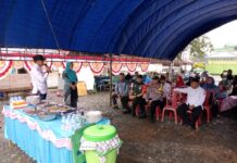 Babinsa Koramil 1311-01/Bungku Tengah Dampingi Penilaian Lomba Desa Toga di Morowali