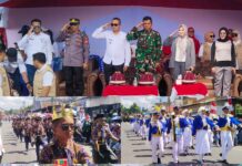 Gerak Jalan Indah HUT RI ke-79 Dirayakan Ribuan Masyarakat, Anggota DPRD A. Nonong Terharu