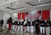 Pengurus Perkumpulan Instruktur Aerobik dan Fitnes Indonesia Lutim Resmi Dilantik