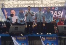 Sebelum Mendaftar di KPU, Paslon Andi Abdullah Rahim dan Jumail Mappile Gelar Deklarasi