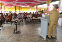 Hadiri HUT Desa Purwosari Ke 41, Ini yang Disampaikan Bupati H. Budiman
