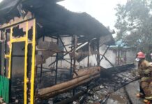 Diduga Berawal dari Kipas Angin, Dua Rumah Satu Motor Terbakar di Luwu Timur