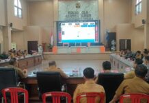 Sekda Morut Pimpin Rapat Persiapan Final Check HUT RI ke 79