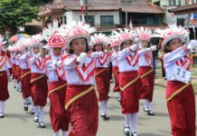 HUT Kemerdekaan RI ke-79 di Malili, UPT SDN 238 Mallaulu Juara 1 Lomba Gerak Jalan