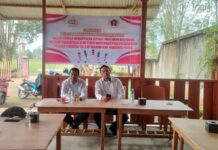 Kasat Reskrim dan Intelkam Polres Morowali Utara Silaturahmi Bersama Wartawan