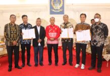 Budiman Saksikan Penandatanganan Perjanjian Kerja Sama antara PT. Antam, PT. SCI dan PT. LTG