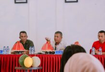 Kajari Lutim Pimpin Rapat Evaluasi Program Kampung Pangan Adhyaksa