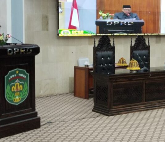 Resmi Dibentuk Lima Fraksi DPRD Luwu Timur Masa Jabatan 2024-2029
