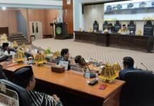 Rapat Paripurna Pembentukan dan Penetapan Fraksi-Fraksi DPRD Luwu Timur
