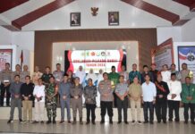 Wujudkan Pilkada Aman, Damai dan Sejuk, Polres Morut Gelar Deklarasi Pilkada Damai