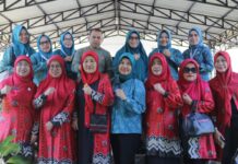 Nasrah Jayadi Nas Dampingi Tim SMEP dari TP PKK Sulsel
