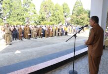 Pimpin Apel Pagi, Ini Tiga Penekanan Pjs Bupati Luwu Timur