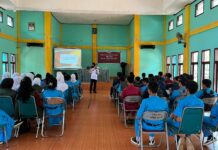 KPA Lutim Lakukan Sosialisasi Pencegahan HIV/AIDS di Kalangan Siswa