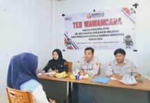 Peserta Calon PTPS Tes Wawancara di Panwaslu Sukamaju Selatan