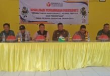 Panwaslu Kecamatan Malangke Gelar Sosialisasi Pengawasan Partisipatif Pilkada Serentak 2024