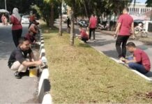 Menuju Adipura 2024, RSUD I Lagaligo Lakukan Bersih-Bersih