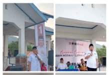 Pasangan Aguswin Didampingi Para Perwakilan Partai Pengusung Gencarkan Kampanye Tatap Muka Kepada Masyarakat