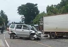 Tabrakan Beruntun di Jalan Trans Sulawesi Luwu Utara, Libatkan Empat Mobil