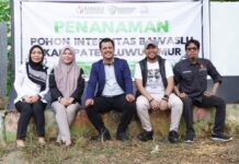 Simbol Kejujuran dan Integritas, Bawaslu Luwu Timur Resmikan Taman Manggis