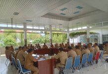DPKP Lutim Gelar Rapat Evaluasi Musim Tanam dan Persiapan Tanam 2024