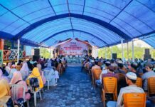 Bupati dan Wakil Bupati Morut Kembali Aktif Usai Cuti, Hadiri HUT KKSS