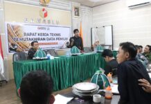 Bawaslu Luwu Timur Konsolidasi Data Pemilih Hasil Pengawasan