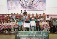 Pjs Bupati Luwu Timur Resmi Tutup Turnamen SDIT Insan Rabbani Futsal Cup I