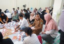 Jayadi Nas Tinjau Proses Pelipatan Surat Suara di Gudang KPU Luwu Timur