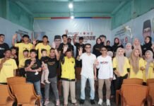 Gelar Deklarasi, Milenial GEMPUR Siap Menangkan Fauzi-Ajie