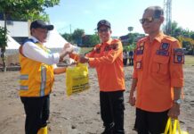 Kalaksa BPBD Lutim Terima Bantuan Peralatan Penanganan Banjir BBWS Pompengan-Jeneberan