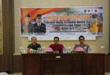 BPBD Gelar Sosialisasi dan FGD IKD untuk Turunkan Indeks Risiko Bencana Lutim