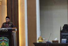 DPRD Kabupaten Lutim Gelar Rapat Paripurna Sampaikan Pendapat Akhir Terhadap Ranperda APBD Tahun 2025