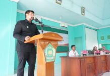 Buka Rakor TPPS, Wabup Akbar Ingatkan Untuk Membantu Kelancaran Survei