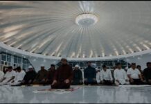 Masjid Islamic Center Lutim Resmi Digunakan, Dimulai dengan Shalat Subuh Berjamaah