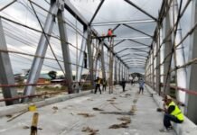 Besok, Jembatan Masamba Sudah Bisa Dilewati
