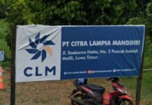 PT CLM Kembali Bangun Jogging Track di Malili