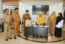Setdakab Luwu Timur Laksanakan Pemusnahan Arsip